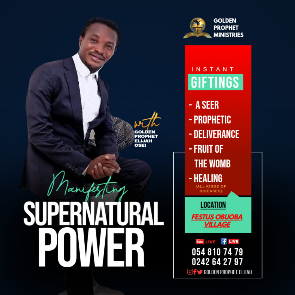 GOLDEN PROPHET BILLBOARD